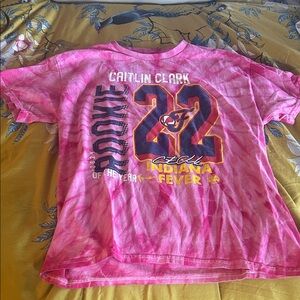 Women's Pink Caitlin Clark Graphic Tee